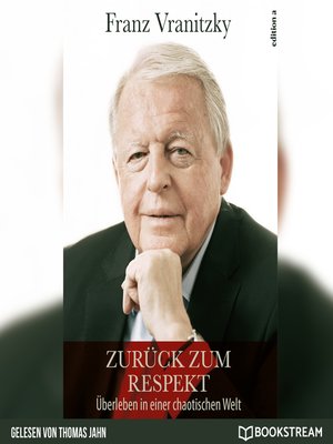 cover image of Zurück zum Respekt--Überleben in einer chaotischen Welt